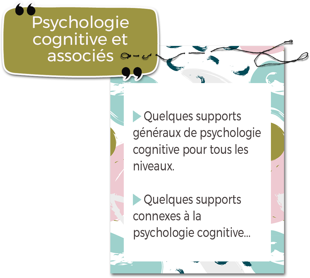psychologie cognitive